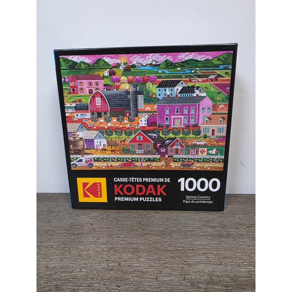 Spring Country - 1000 Piece Jigsaw Puzzle by Kodak Premium Puzzles and Roseart